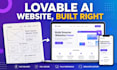 build your lovable ai website or fix lovable dev app bugs and supabase errors