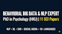 phd psychology prediction ehr social media big data nlp