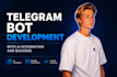 develop a custom telegram bot with ai integration and backend