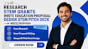 research stem grants write education proposal design stem pitch deck
