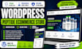 build fda compliant peptide ecommerce store in wordpress