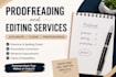 proofread and edit english documents and assignments