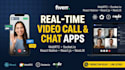 build real time webrtc audio video call app in react native and react js