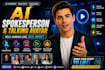 create 3d ai character animation and talking avatar videos