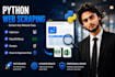 do python web scraping with bs4 and selenium export to excel and CSV