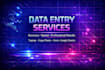 reliable data entry and typing work