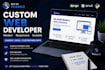create a website and web apps as a full stock developer