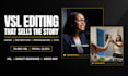 edit a high converting vsl video sales letter