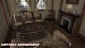 create ps1 ps2 psx low poly 3d game environment retro game map game ready assets