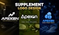 design a premium supplement and nutrition logo