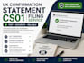 file your UK company confirmation statement cs01