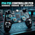 design ps4 ps5 game controller pcb, schematic and embedded firmware