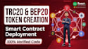 create trc20 and bep20 smart contract token