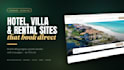 build vacation rental website with direct hotel booking