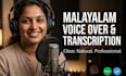 do professional malayalam transcription