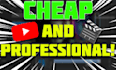 do cheap and professional video editing