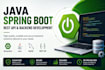 develop java spring boot rest apis and backend applications