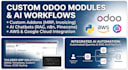 develop custom odoo modules and ai workflows