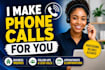 make professional phone calls, follow ups, and business inquiries