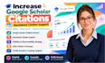 increase google scholar citation, and backdated citation