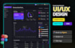 design dashboard UI UX in figma for saas and web apps