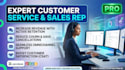 be your expert customer service and sales rep