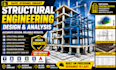 do complex structure design and analysis and civil engineering projects design