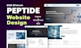 design and build a b2b peptide manufacturing website