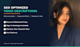 write SEO optimized youtube video descriptions