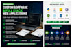 develop professional custom software and full stack web applications