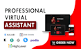 be gohighlevel, kajabi, clickfunnels, systeme io and kartra virtual assistant