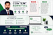 professionally rewrite and improve your content