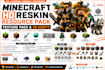 minecraft HD reskin resource pack custom textures java bedrock modpack edit