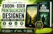 ich werde dein ebook oder printbuchcover professionell designen