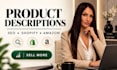 write SEO product descriptions for ecommerce