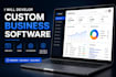 develop a custom business software