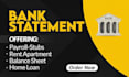 bank statement bank statement bank statement as you need