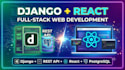 build a full stack web application with django, react, and postgresql
