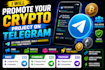 promote your crypto project on telegram
