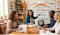 teach you conversational spanish using english as a bridge