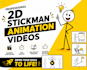 create professional 2d stickman animation videos