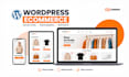 design a professional wordpress ecommerce website, online store with woocommerce