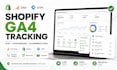 setup shopify ga4 ecommerce tracking and conversion tracking with GTM