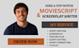 write screenplay script rewrite script editing movie script screenwriter