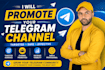 promote your telegram channel to a targeted audience