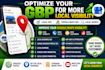optimise gbp improve it local search  google maps visibility using a local SEO