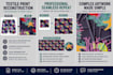 recreate textile prints and seamless patterns