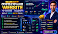 build crypto exchange website p2p exchange wallet app deploy erc20 bep20 token