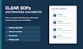 turn your workflow into a clear sop and process document