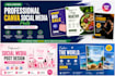design professional canva social media posts